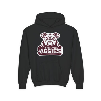 Youth Hoodie Sweatshirt \ Hamilton Aggies \ HA4
