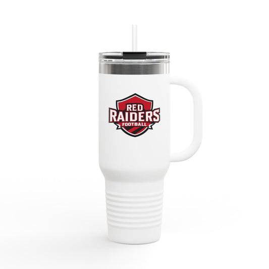 40oz Insulated Tumbler \ Marion County Red Raiders Football\ MCF2