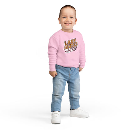 Toddler Crewneck Sweatshirt \ Hamilton Aggies Wrestling \ HAWG3