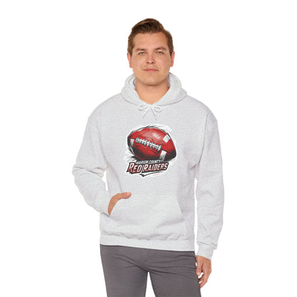 Adult Hoodie Sweatshirt \ Marion County Red Raiders Football \ MCF1