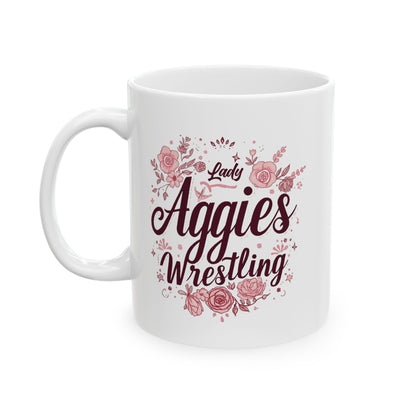 Coffee Mug \ Hamilton Aggies Wrestling \ HAWG1