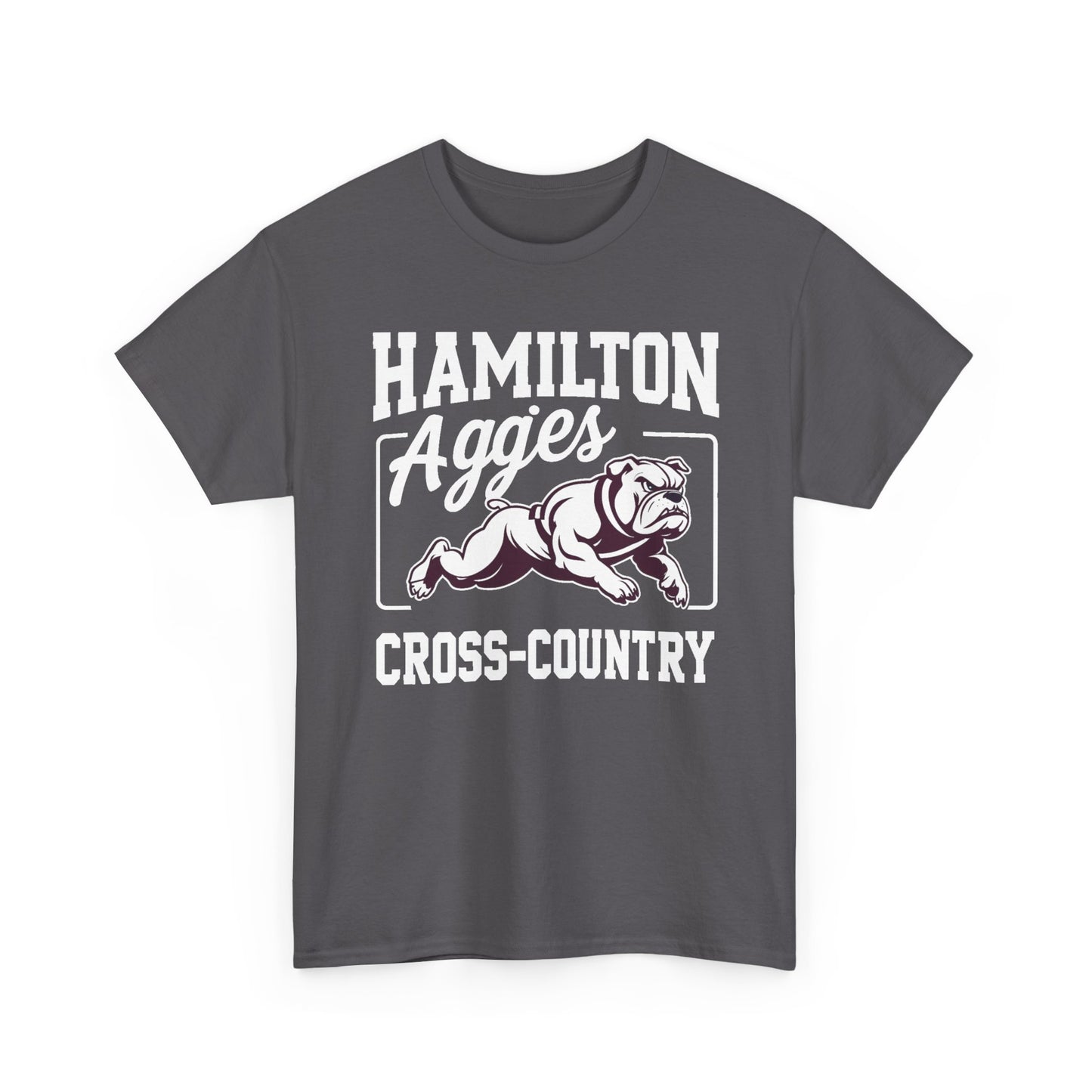 Adult Tee \ Hamilton Aggies Cross-Country \ HCC2