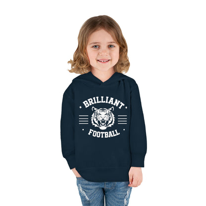 Toddler Hoodie Sweatshirt \ Brilliant Tigers Football \ BTF2