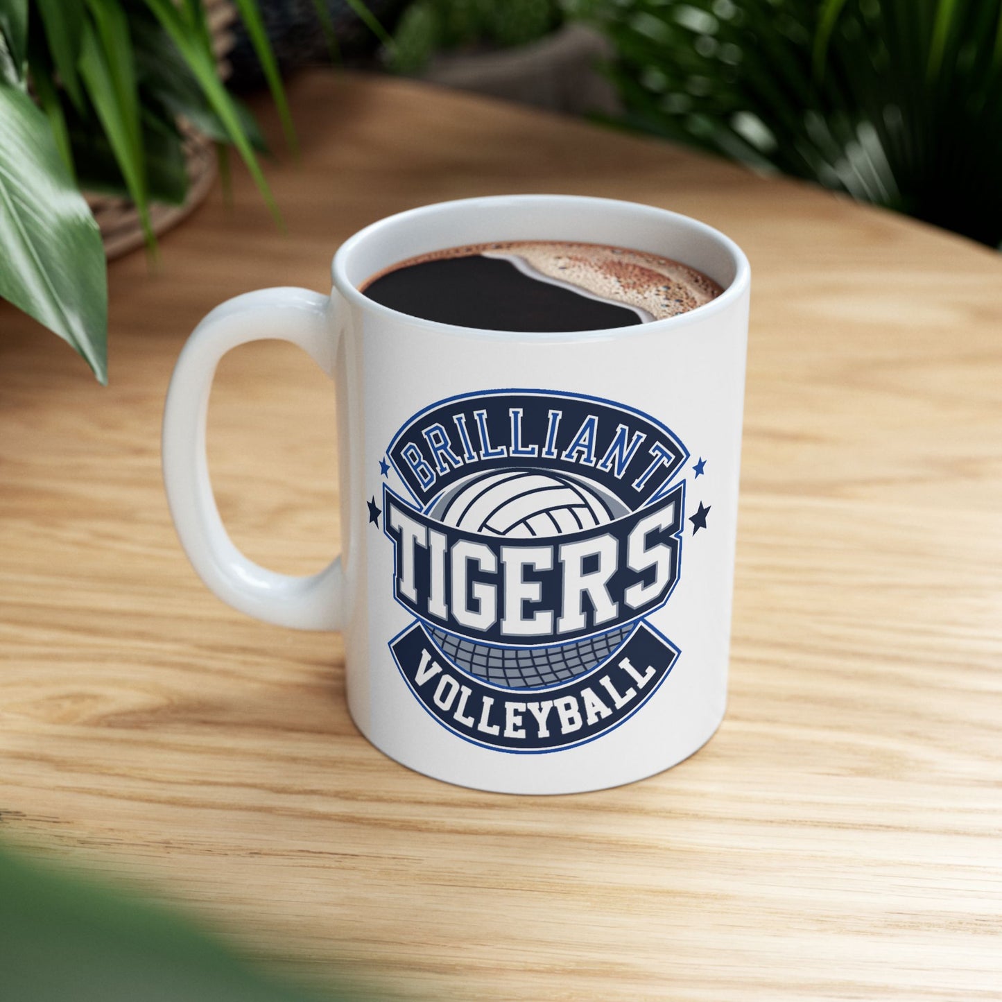 Coffee Mug \ Brilliant Tigers Volleyball \ BTV1