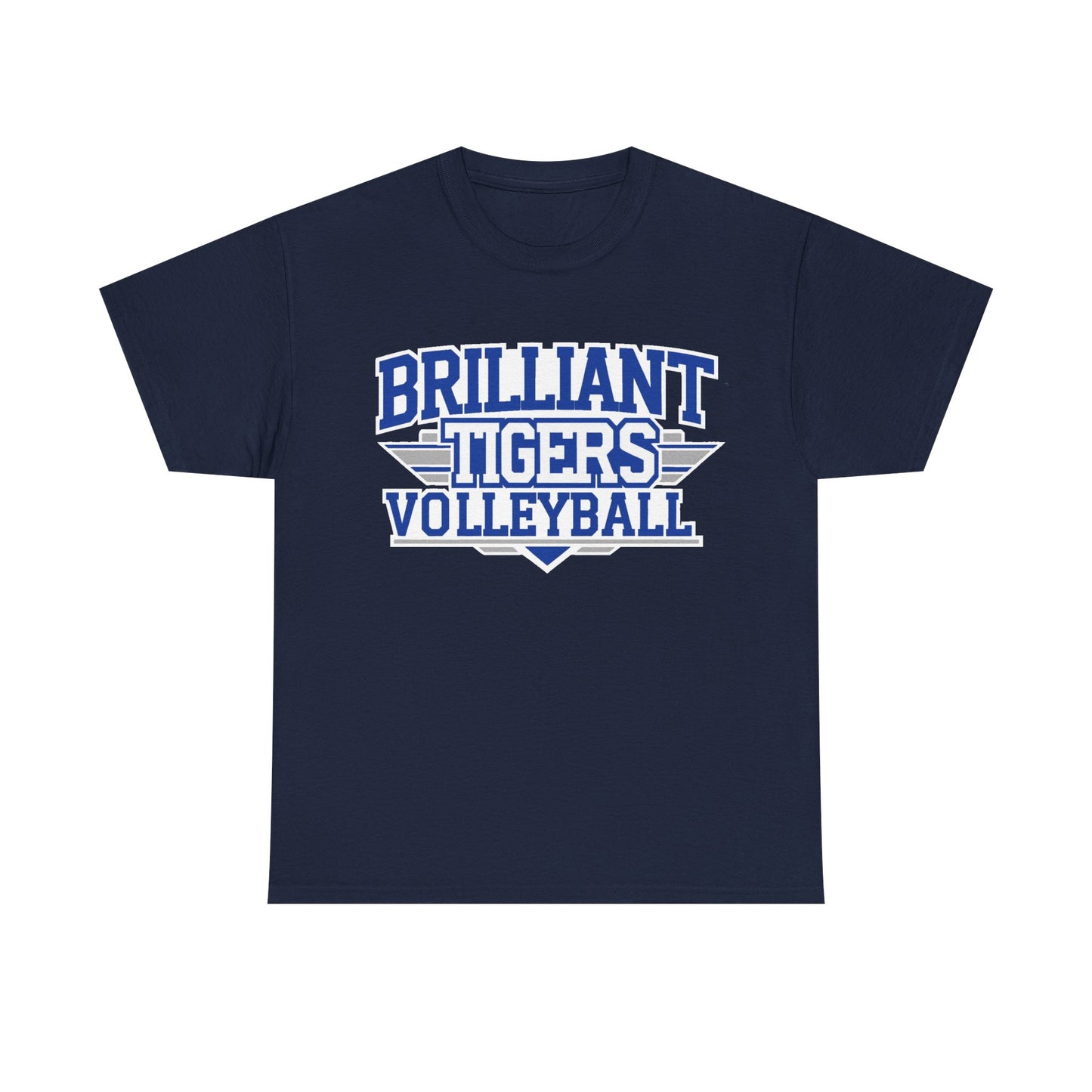 Adult Tee \ Brilliant Tigers Volleyball \ BTV2
