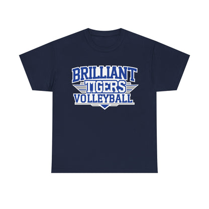 Adult Tee \ Brilliant Tigers Volleyball \ BTV2