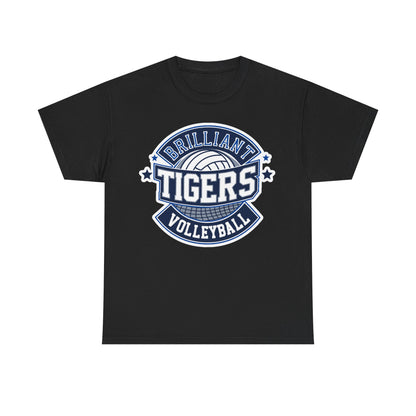 Adult Tee \ Brilliant Tigers Volleyball \ BTV1
