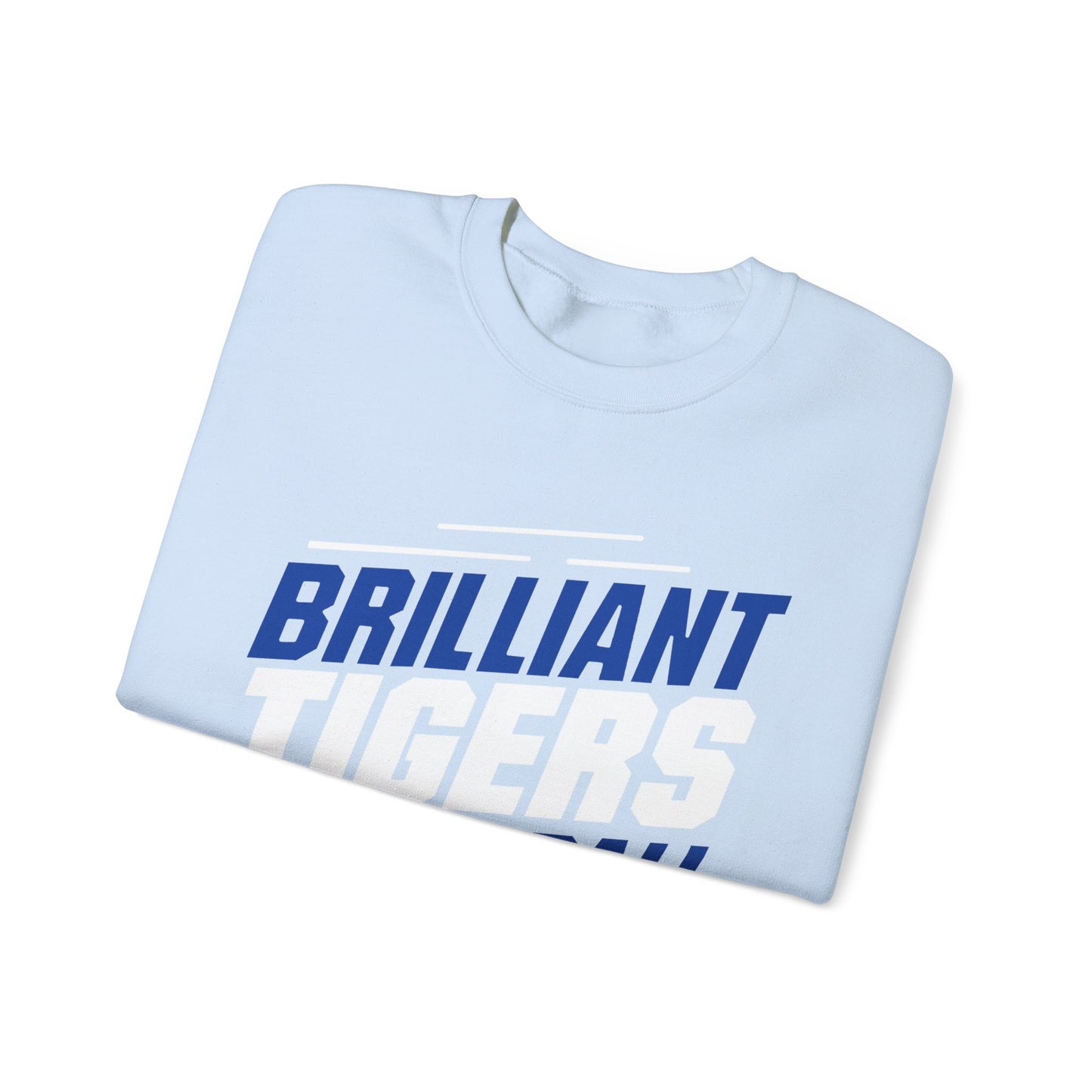 Adult Crewneck Sweatshirt \ Brilliant Tigers Basketball \ BTBK2