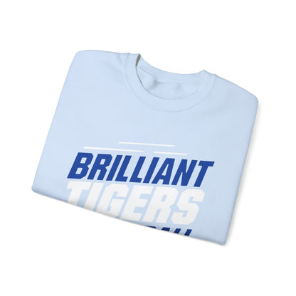 Adult Crewneck Sweatshirt \ Brilliant Tigers Basketball \ BTBK2