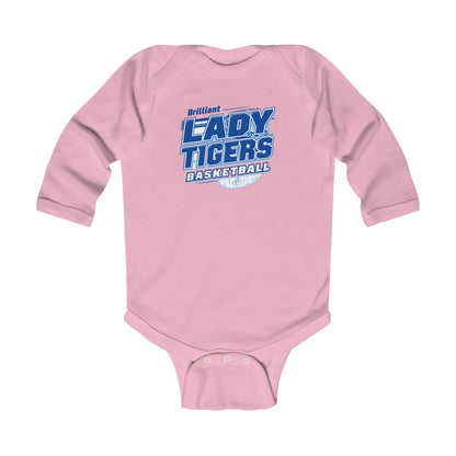 Long Sleeve Baby Bodysuit \ Brilliant Tigers Basketball \ BTBKG2