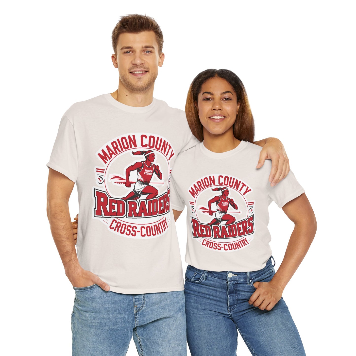 Adult Tee \ Marion County Red Raiders Cross-Country \ MCCC2