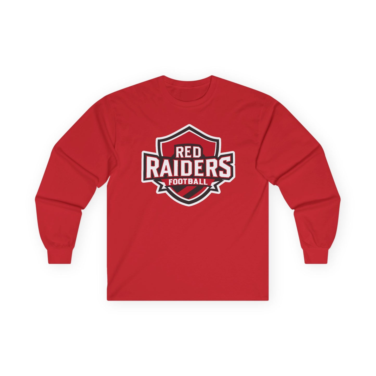 Adult Long Sleeve Tee \ Marion County Red Raiders Football \ MCF2