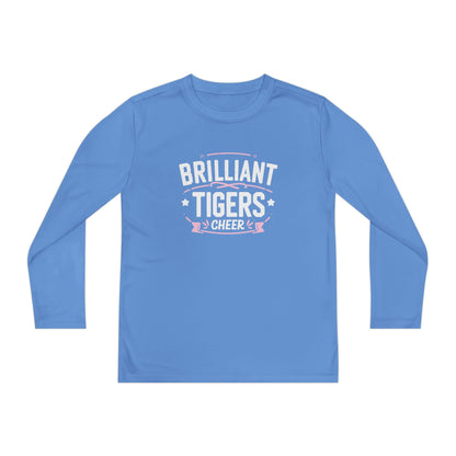 Youth Long Sleeve Tee \ Brilliant Tigers Cheer \ BTC2
