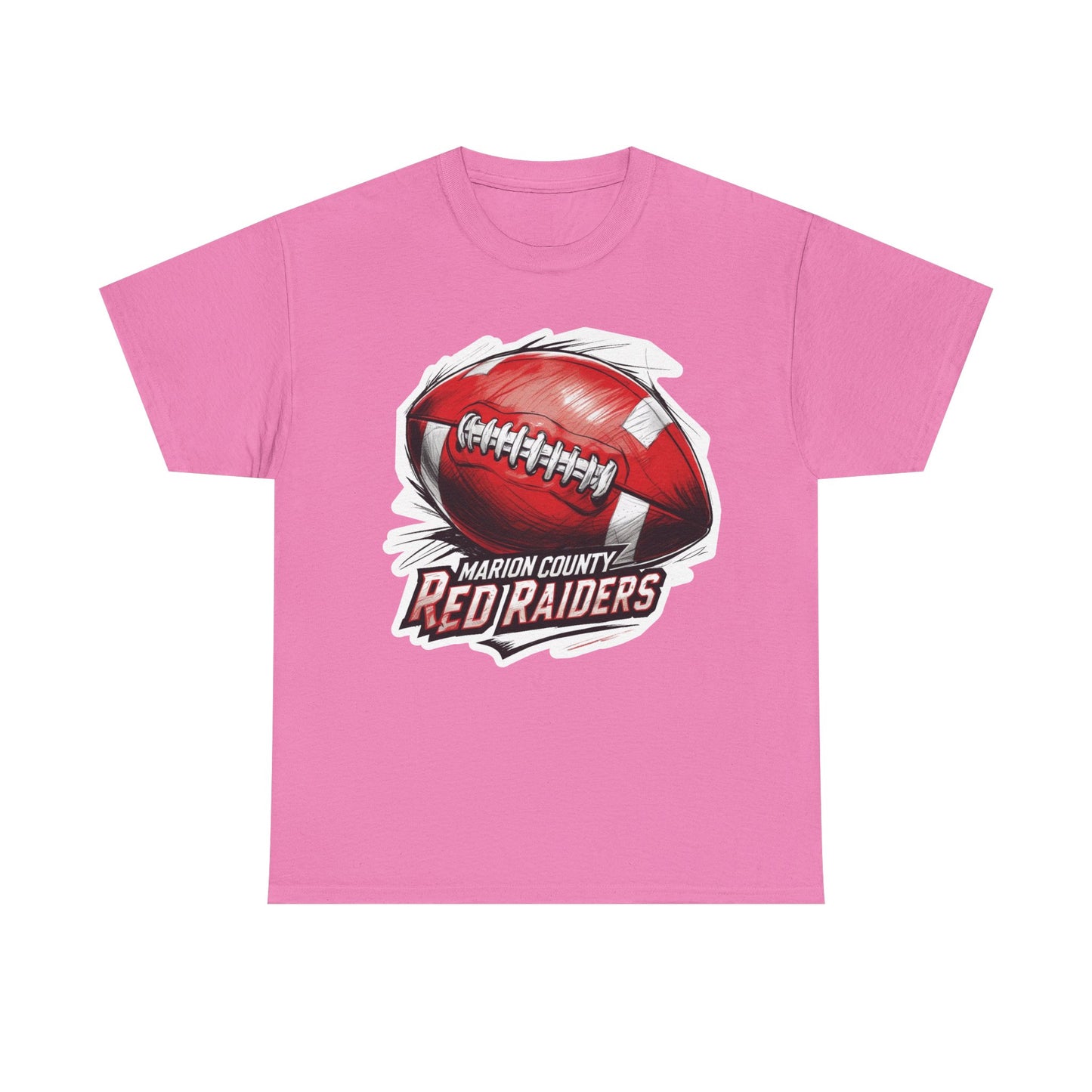 Adult Tee \ Marion County Red Raiders Football \ MCF1