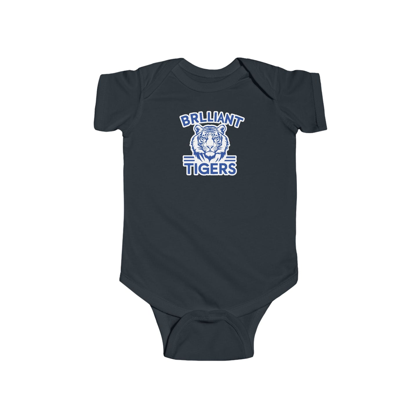 Short Sleeve Baby Bodysuit \ Brilliant Tigers \ BT1