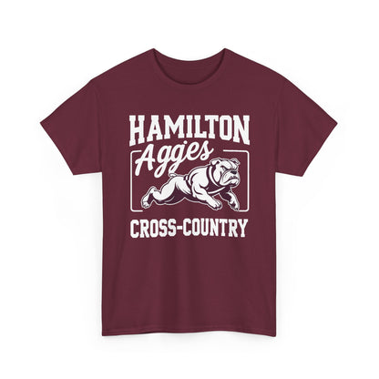 Adult Tee \ Hamilton Aggies Cross-Country \ HCC2
