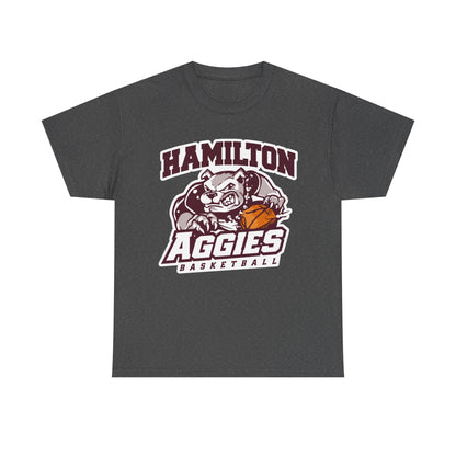 Adult Tee \ Hamilton Aggies Basketball \ HABK1