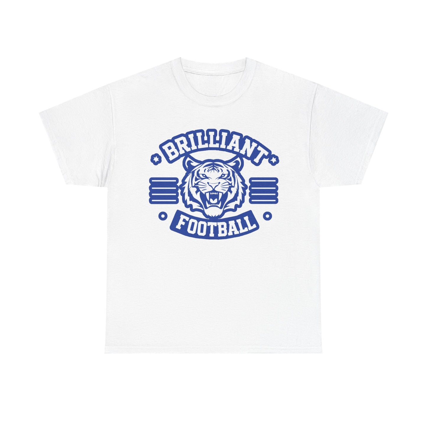 Adult Tee \ Brilliant Tigers Football \ BTF2