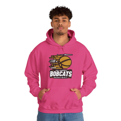 Adult Hoodie Sweatshirt \ Phil Campbell Bobcats Basketball \ PCBBK2