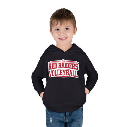 Toddler Hoodie Sweatshirt \ Marion County Red Raiders Volleyball \ MCV2