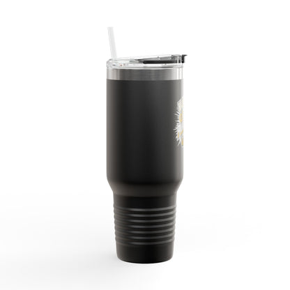 40oz Insulated Tumbler \ Hackleburg Panthers Cheer \ HPC1