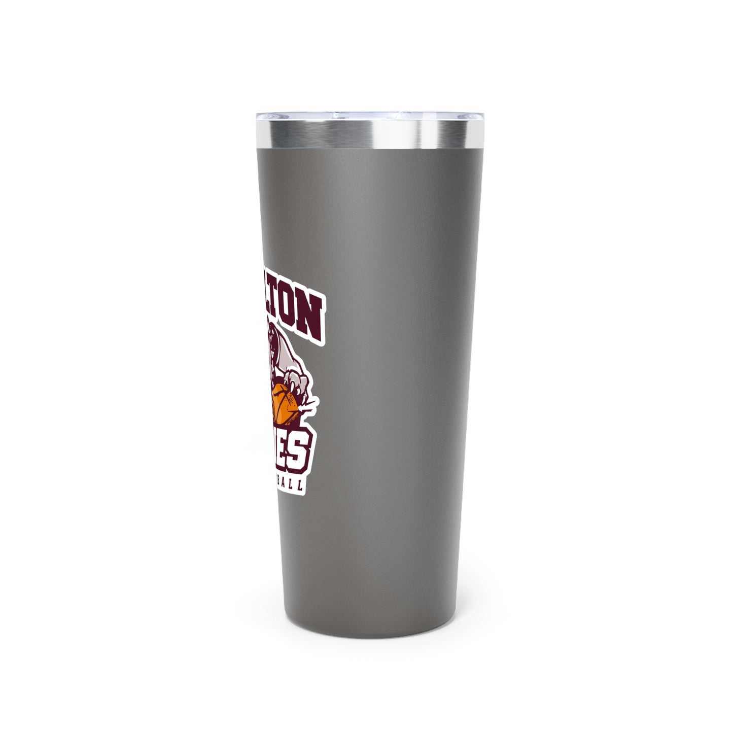 22oz Copper Insulated Tumbler \ Hamilton Aggies Basketball \ HABB1