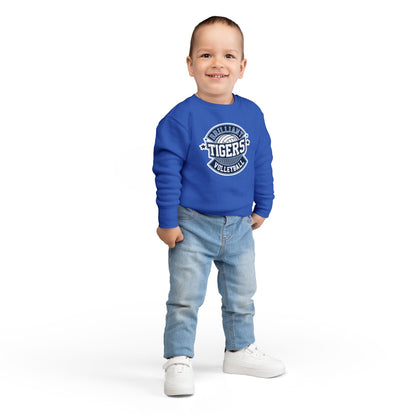 Toddler Hoodie Sweatshirt \ Brilliant Tigers Volleyball \ BTV1