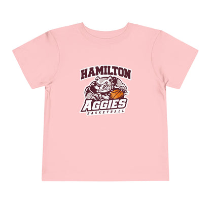 Toddler Tee \ Hamilton Aggies Basketball \ HABB1