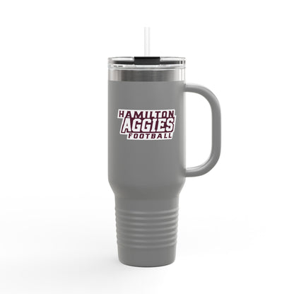 40oz Insulated Tumbler \ Hamilton Aggies Football \ HAF1