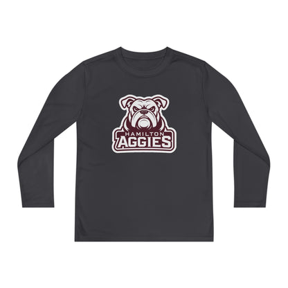 Youth Long Sleeve Tee \ Hamilton Aggies \ HA4