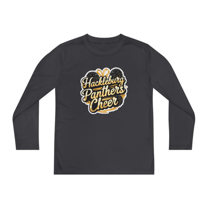 Youth Long Sleeve Tee \ Hackleburg Panthers Cheer \ HPC2
