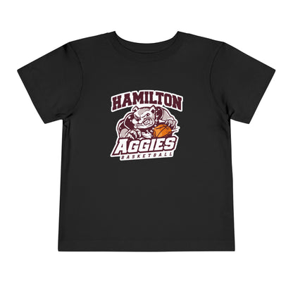 Toddler Tee \ Hamilton Aggies Basketball \ HABB1