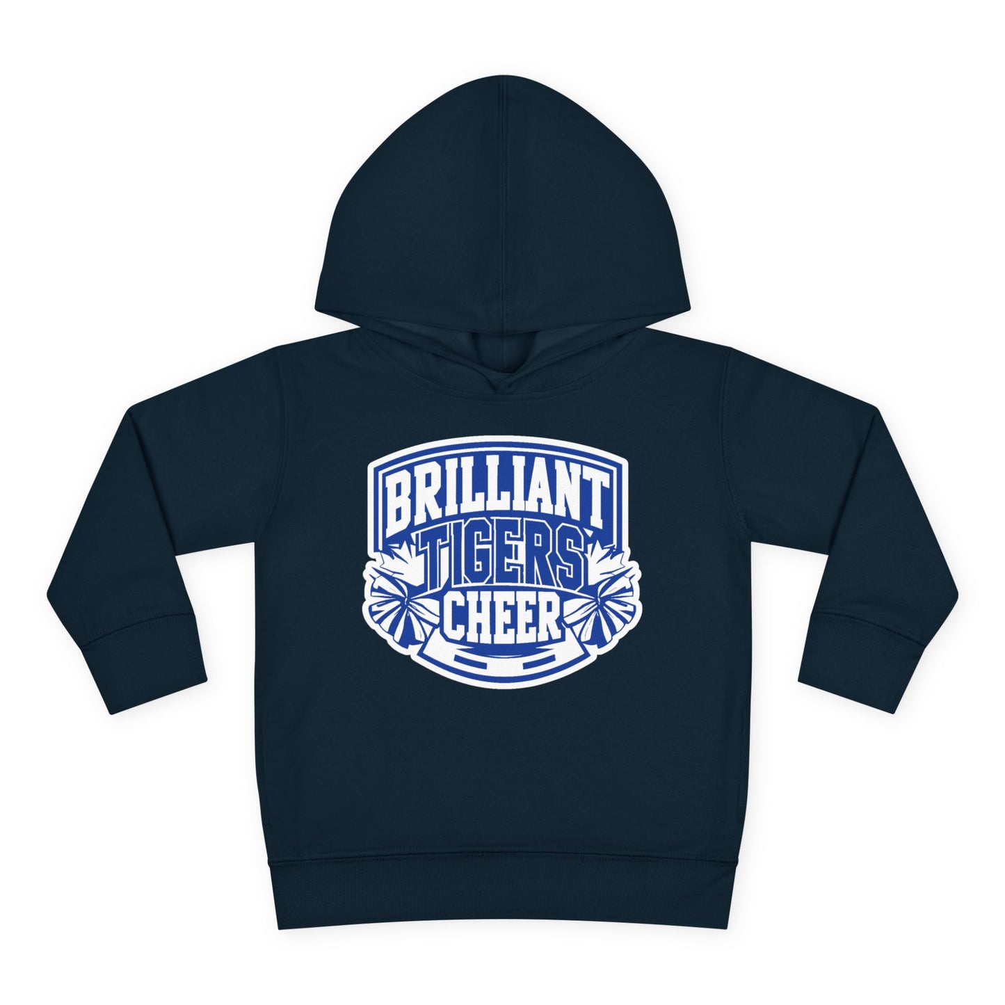 Toddler Hoodie Sweatshirt \ Brilliant Tigers Cheer \ BTC1
