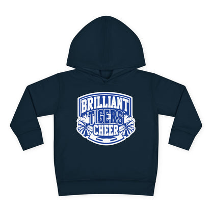 Toddler Hoodie Sweatshirt \ Brilliant Tigers Cheer \ BTC1