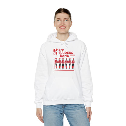 Adult Hoodie Sweatshirt \ Marion County Red Raiders Band \ MCB1