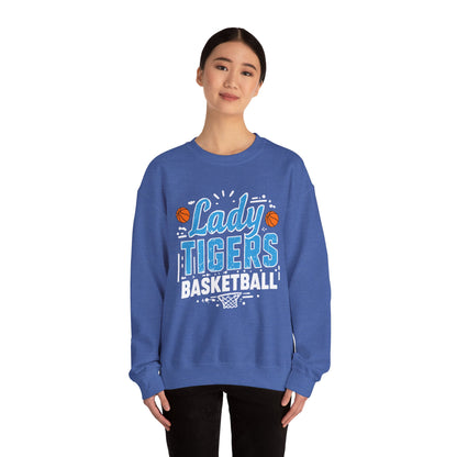 Adult Crewneck Sweatshirt \ Brilliant Tigers Basketball \ BTBKG1