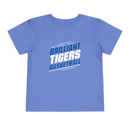 Toddler Tee \ Brilliant Tigers Basketball \ BTBK2