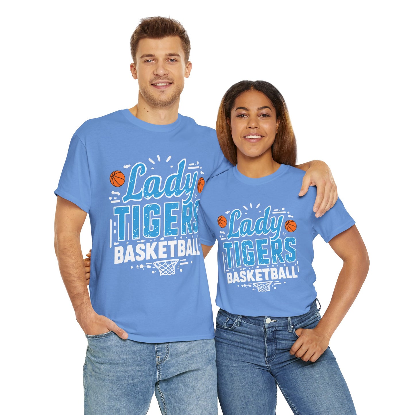 Adult Tee \ Brilliant Tigers Basketball \ BTBKG1