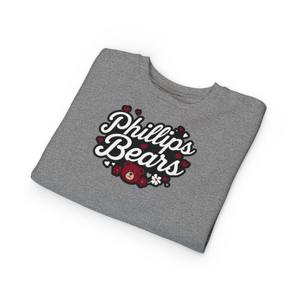 Toddler Crewneck Sweatshirt \ Phillip's Bears \ PBG1