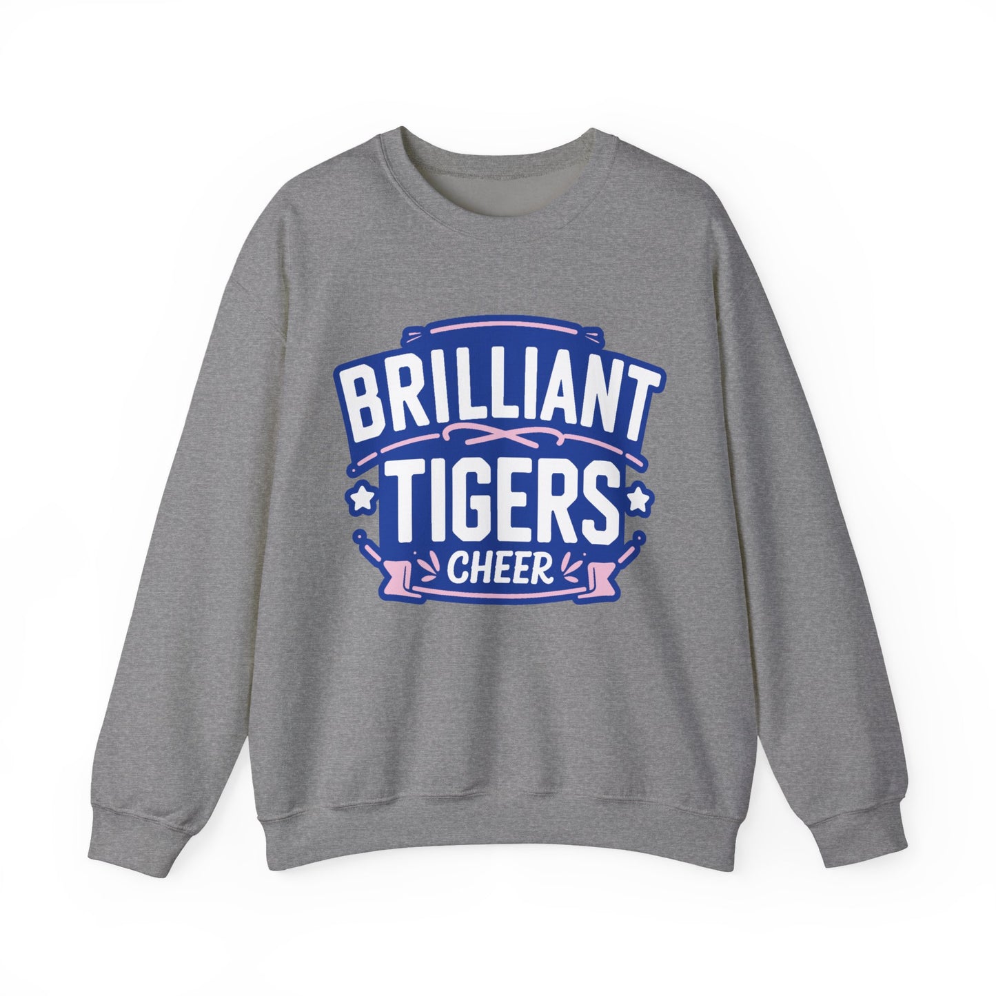 Adult Crewneck Sweatshirt \ Brilliant Tigers Cheer \ BTC2