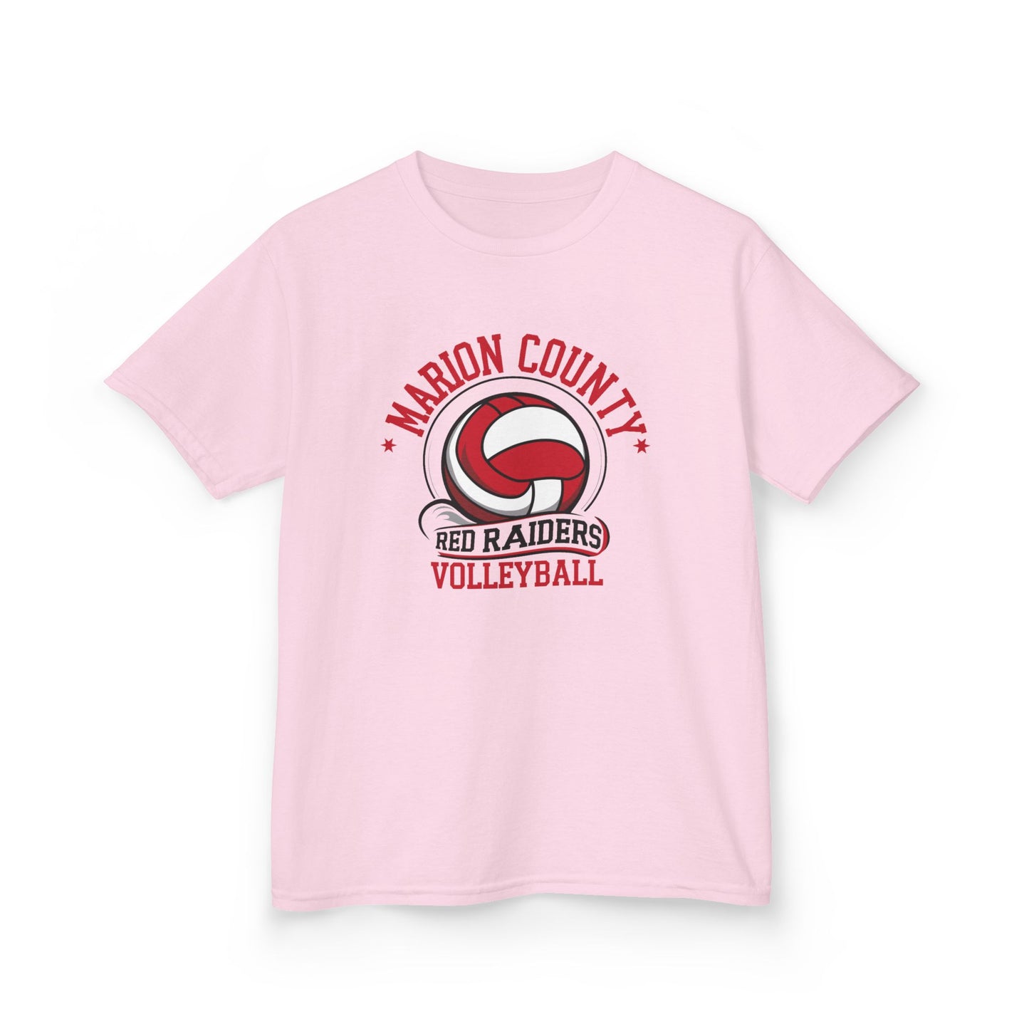 Youth Tee \ Marion County Red Raiders Volleyball \ MCV1