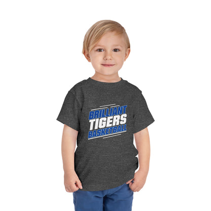 Toddler Tee \ Brilliant Tigers Basketball \ BTBK2