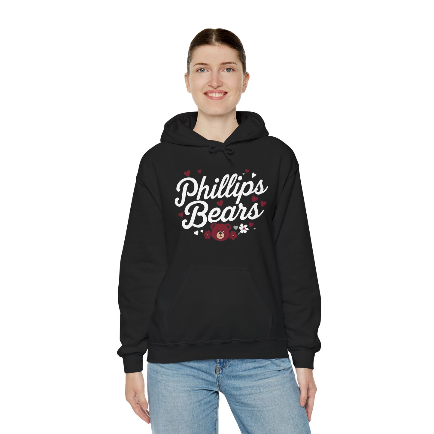 Adult Hoodie Sweatshirt \ Phillip's Bears \ PBG1
