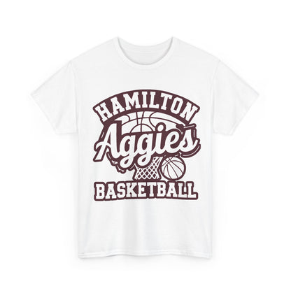 Adult Tee \ Hamilton Aggies Basketball \ HABBG1