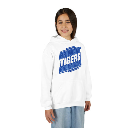 Youth Hoodie Sweatshirt \ Brilliant Tigers Basketball \ BTBK2