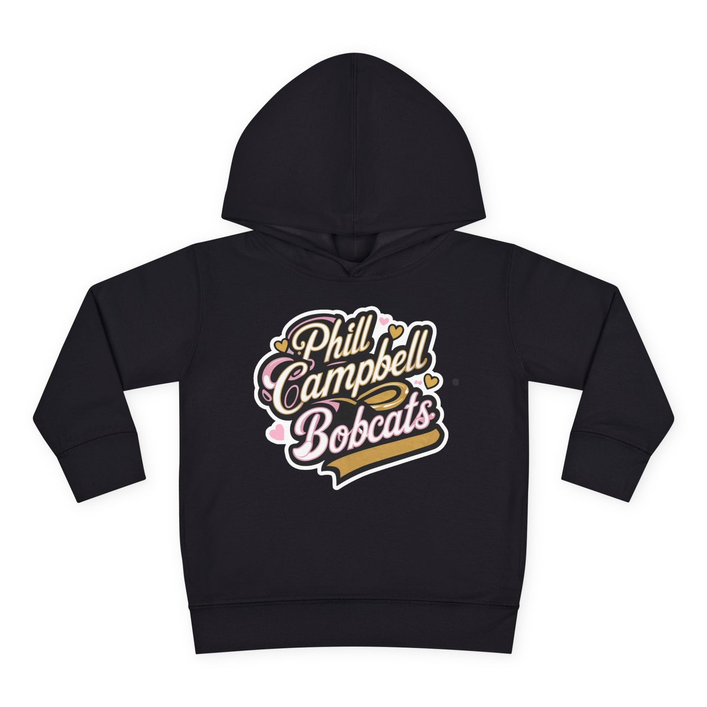 Toddler Hoodie Sweatshirt \ Phill Campbell Bobcats \ PCBG1