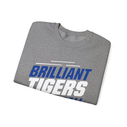 Adult Crewneck Sweatshirt \ Brilliant Tigers Basketball \ BTBK2
