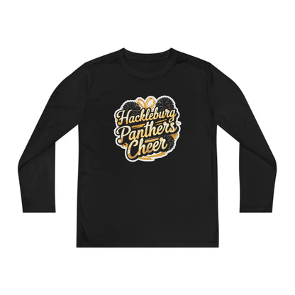 Youth Long Sleeve Tee \ Hackleburg Panthers Cheer \ HPC2