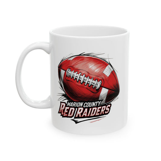 Coffee Mug \ Marion County Red Raiders Football \ MCF1