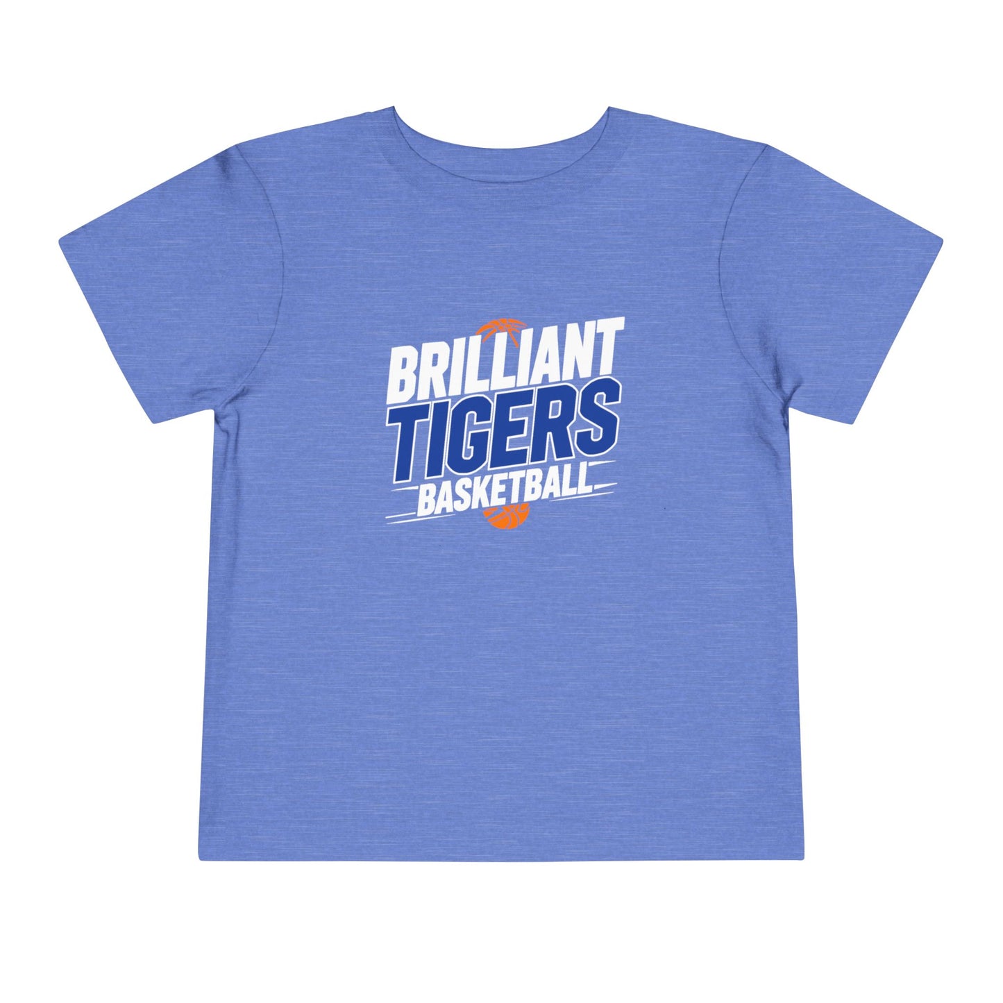 Toddler Tee \ Brilliant Tigers Basketball \ BTBK1